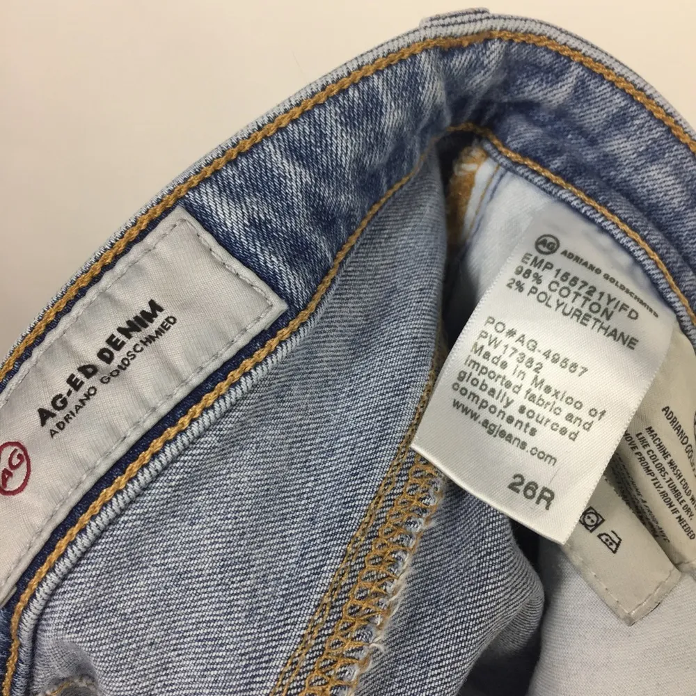 AG Adriano Goldschmied Ag-ed Prima Crop Cigarette Stretch Jeans 26 - Image 5