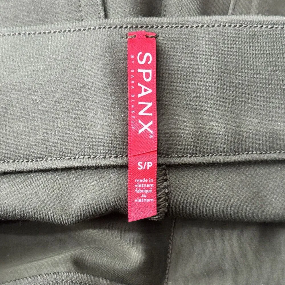 Spanx Pants Womens Small Green Shaping Tummy Control Skinny Office Preppy Casual - Image 6
