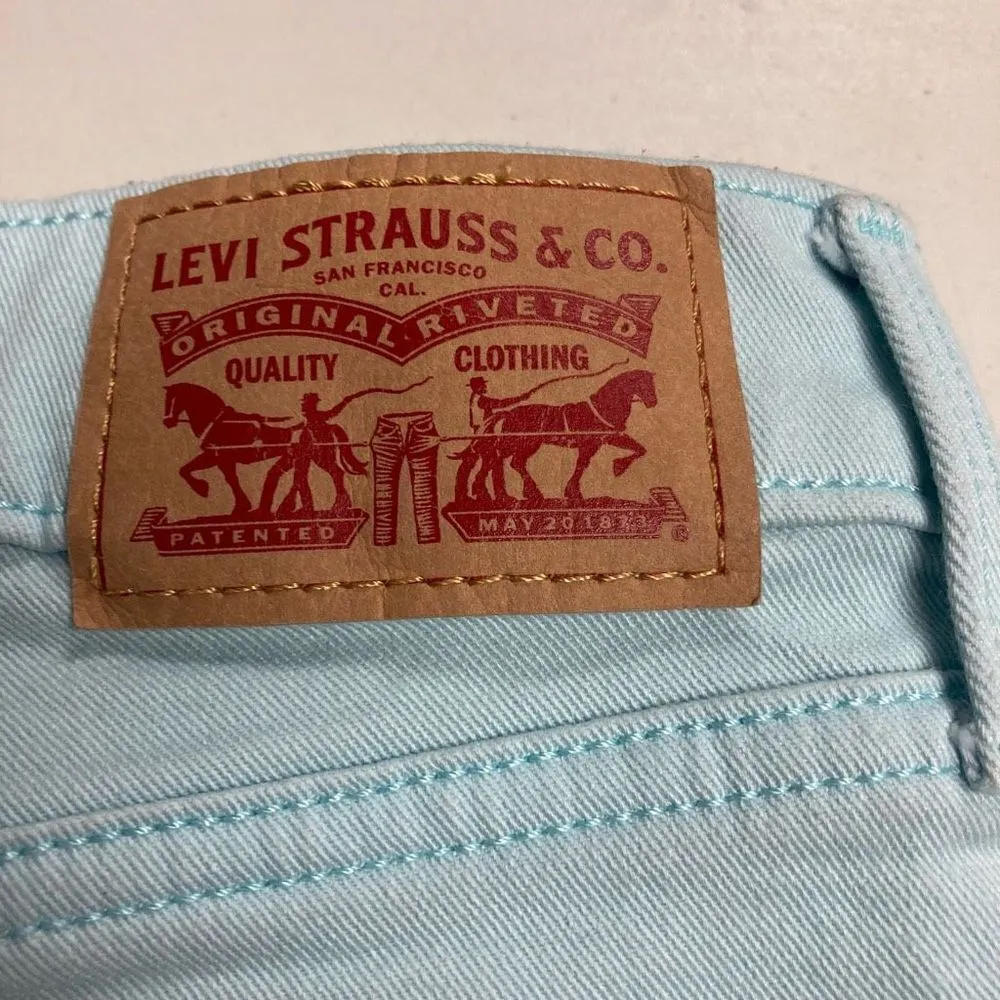 LEVI STRAUSS Women’s Bermuda Shorts Size 27 Blue‎ - Image 9