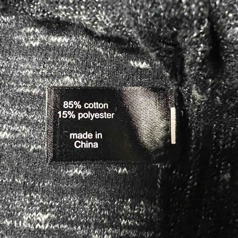 Lane Bryant Space Dye Open Front Gray Cardigan Size 22/24 Workwear Casual - Image 8