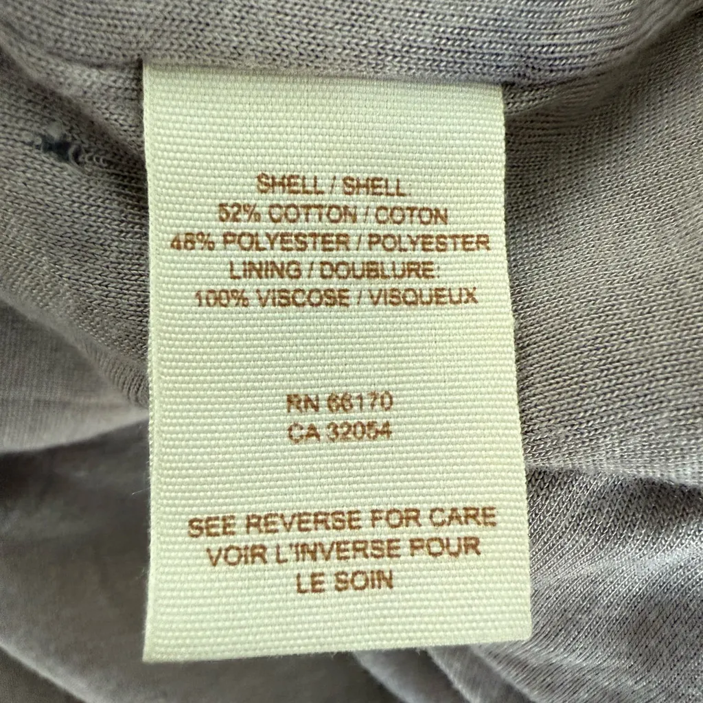 Free People Jacquard Floral Mini Bodycon Tank Dress Gray Mauve Size Large - Image 10