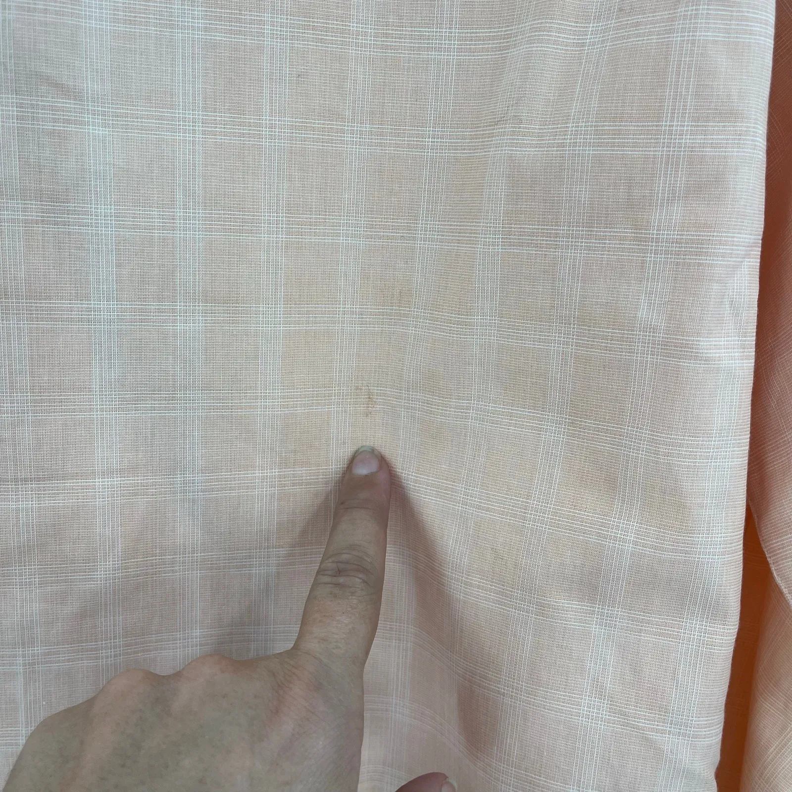 Vintage Pale Horse Designs Womens Top Sz 10 Cottage Y2K Tie Western Romantic Orange - Image 9