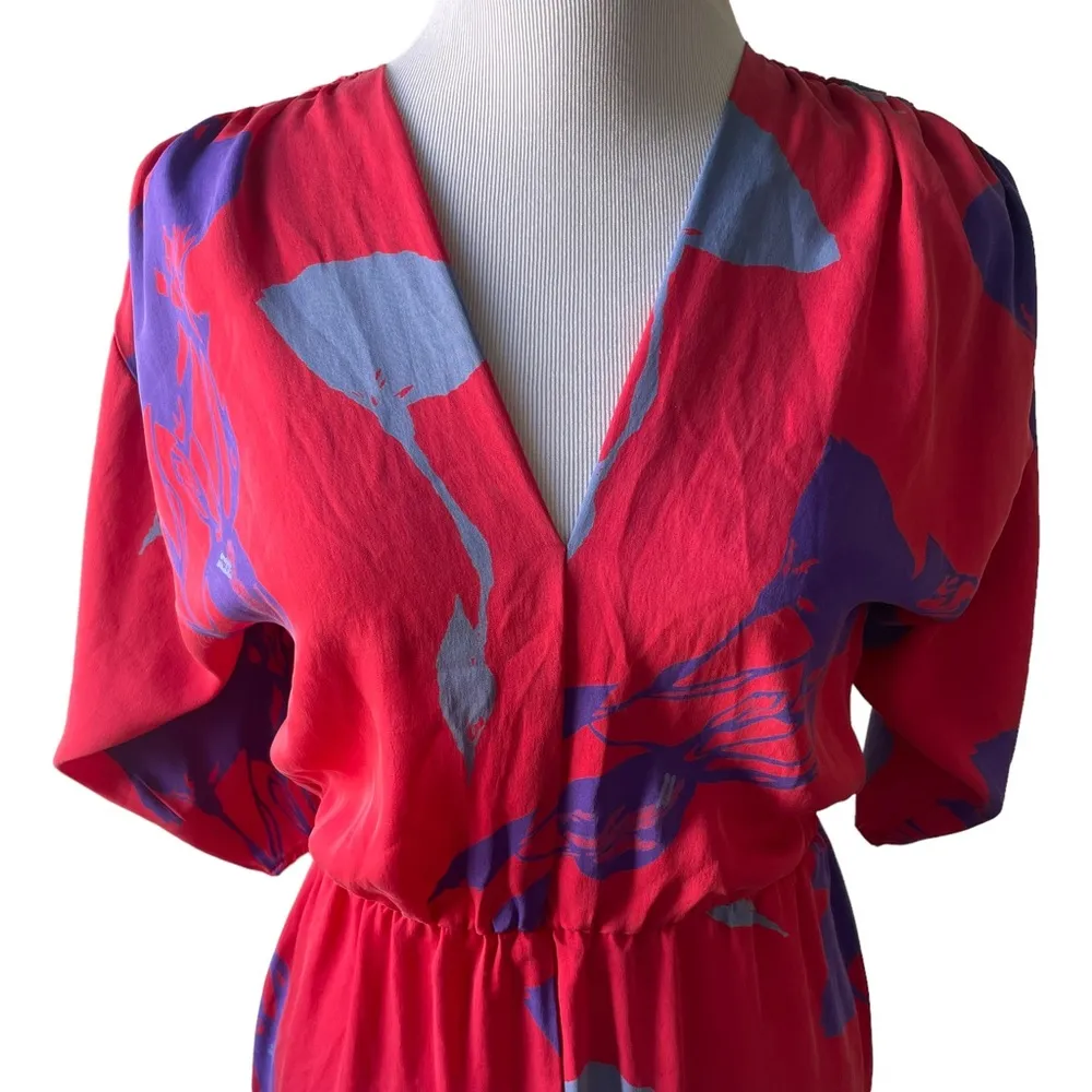 Tucker Disco Mini Dress in Red Sea Jean Medium - Image 99