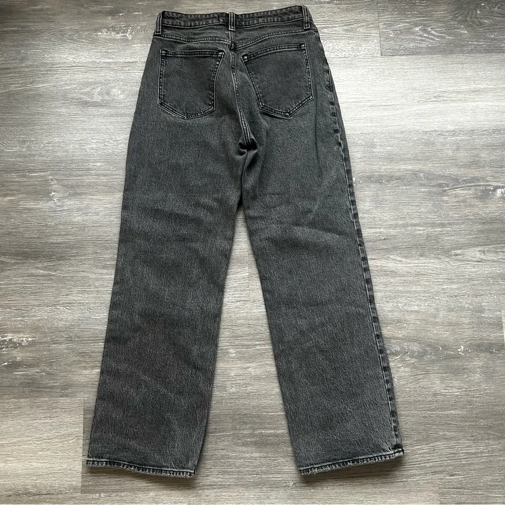 Abercrombie & Fitch The 90’s Relaxed Jean High Rise Curve Love Size 27 / 4 Short - Image 3