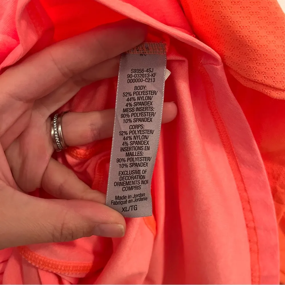 Champion Neon Pink Quarter Zip Athlesiure Pullover - Image 7