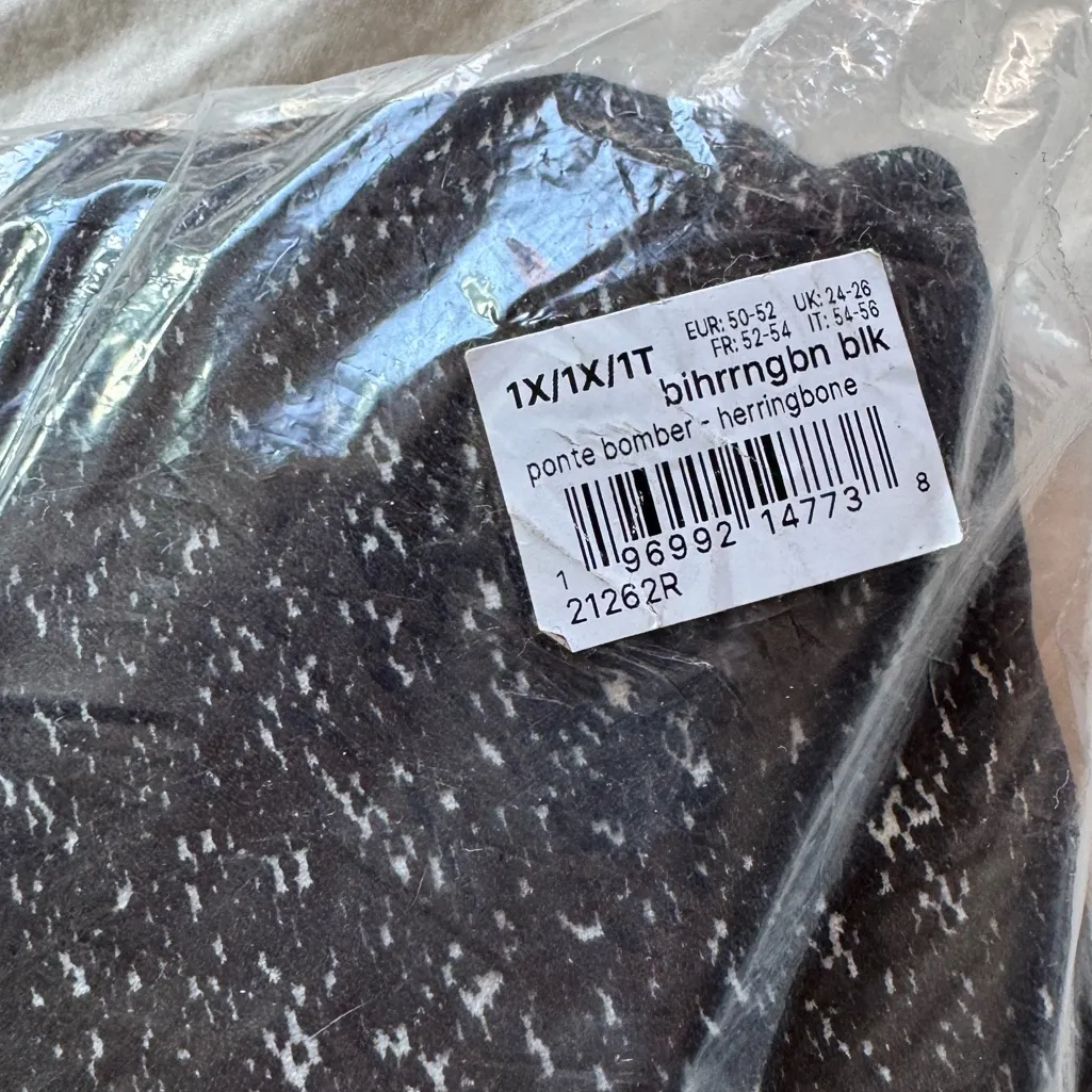 Spanx  PONTE BOMBER JACKET, HERRINGBONE - Image 5