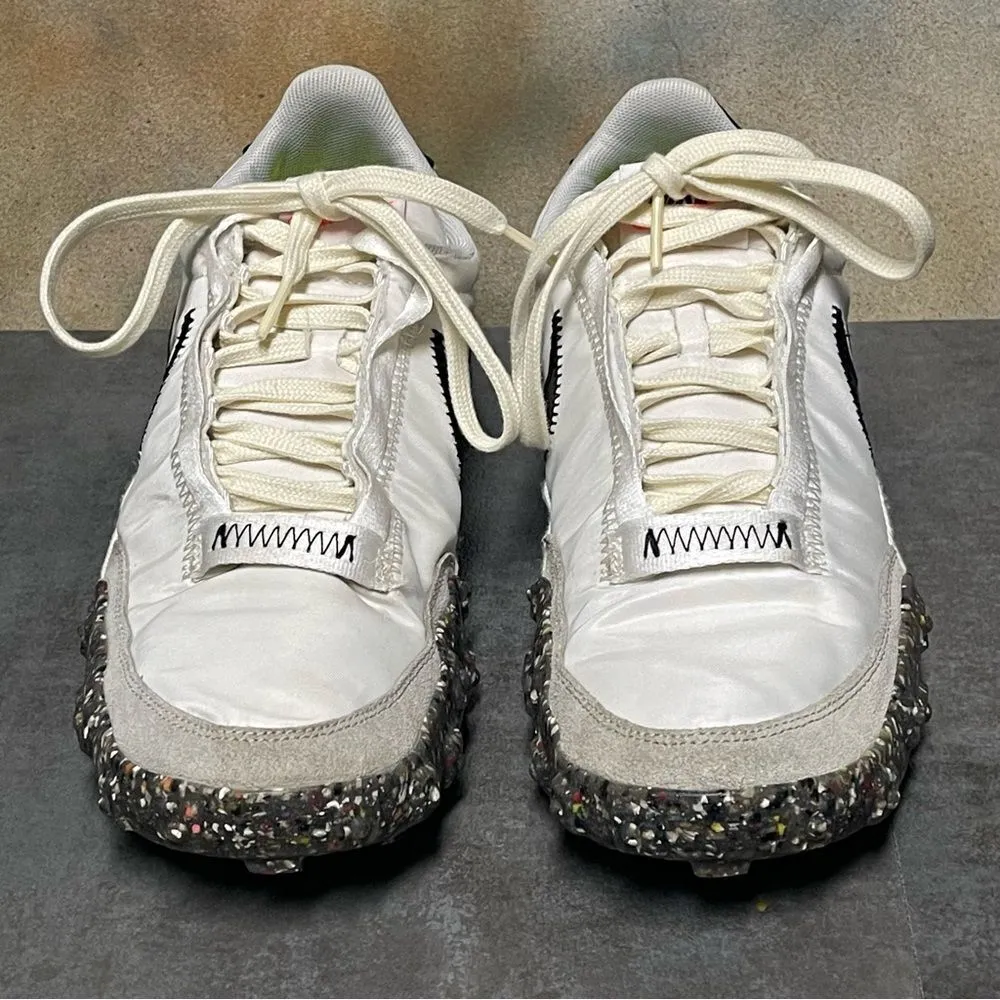 Nike Waffle Racer Crater White/Black Women's Sneakers Size 10M - Image 4