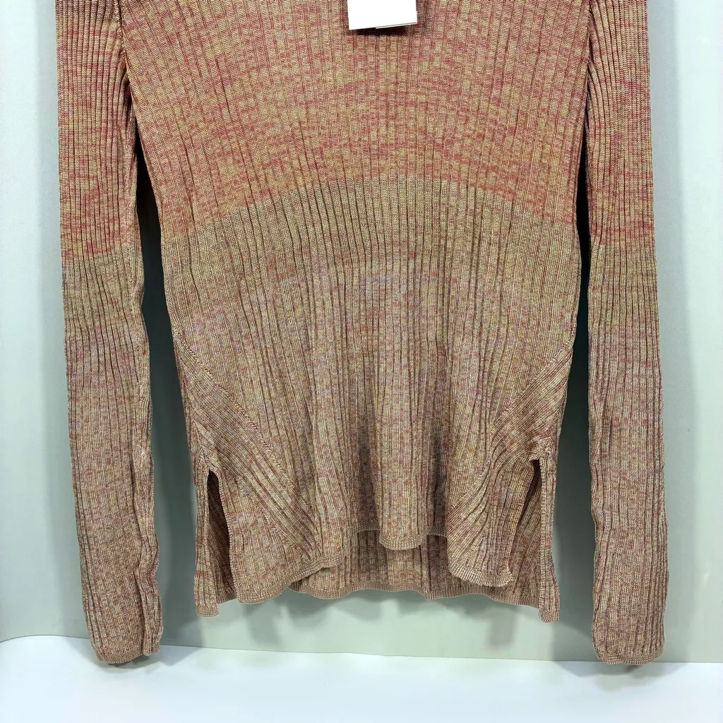 Zimmermann Illustration Mouline Ombre Rib Top Pink Multi US 12 NWT - Image 10