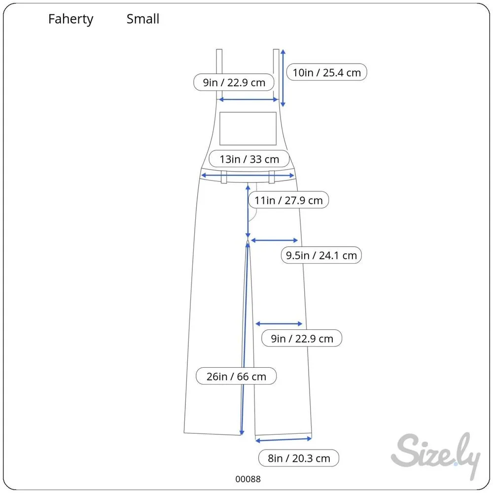 Faherty Women Overall Brown Corduroy Straight Leg Jumpsuit Casual Pinafore Small - Image 9