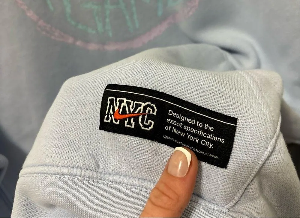 Nike NYC City Attack It's All A Game Basketball Hoodie - Image 13