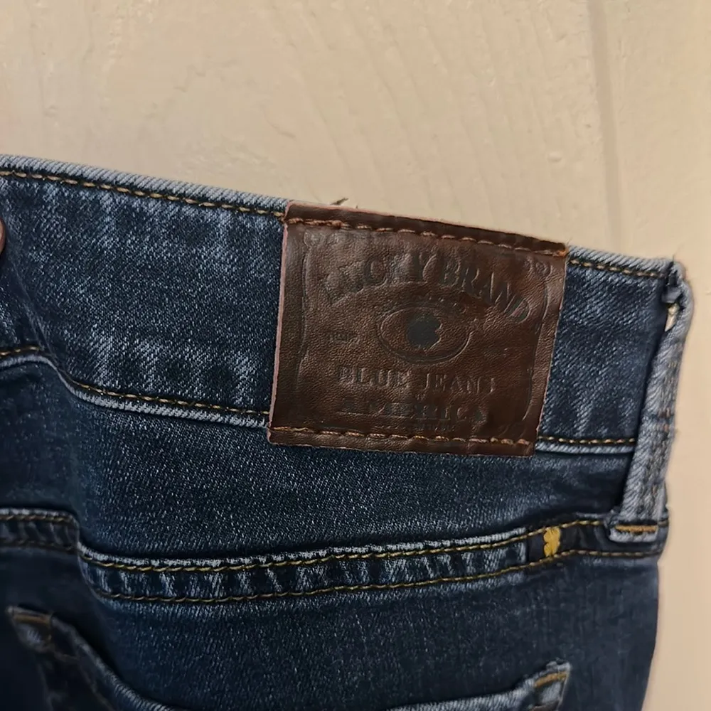 Lucky Brand Blue “Lolita” Skinny Long Jeans with Stretch - Image 5