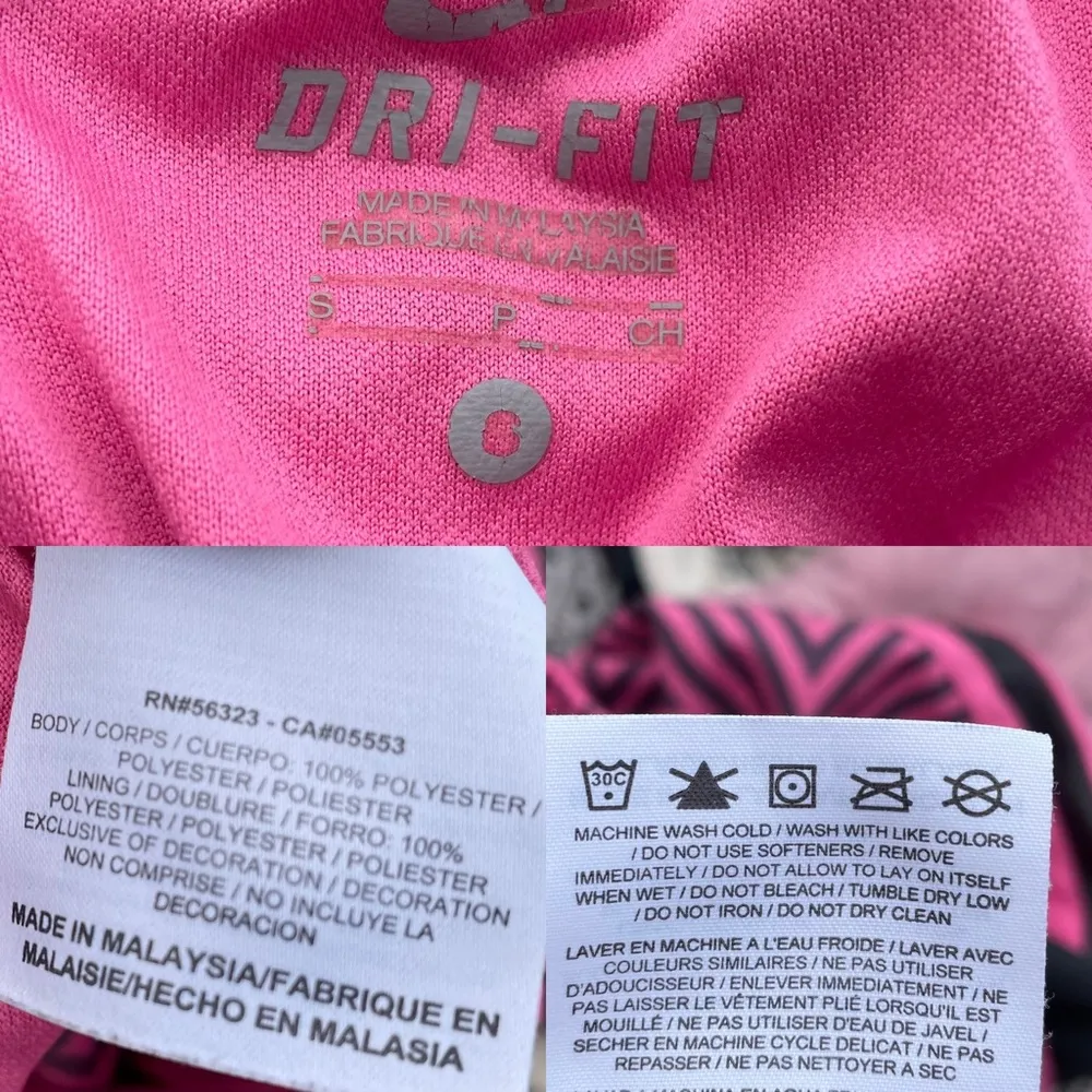 Nike Shorts Dri Fit Pink Small - Image 7