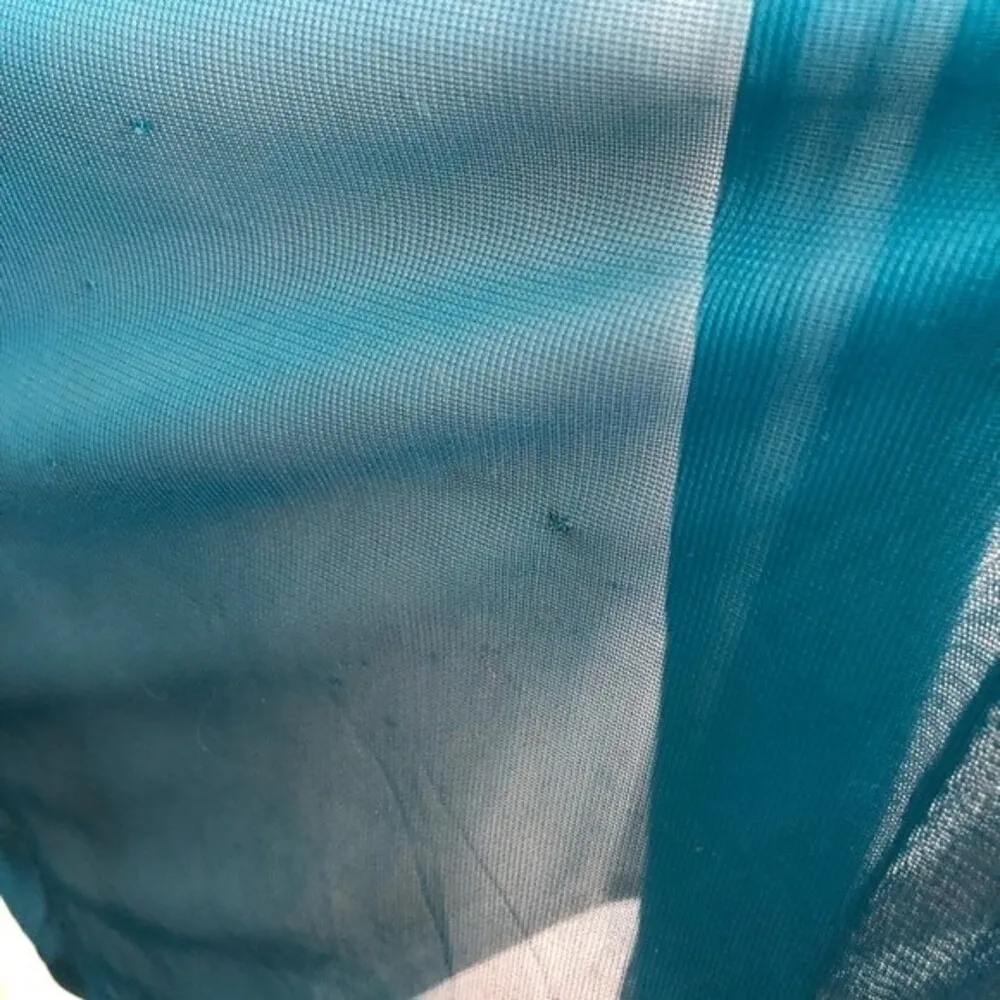 CHARLOTTE RUSSE Turquoise Slip Dress NOS DS Vintage with Tag Size Small - Image 7