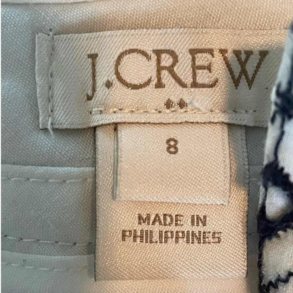 J.Crew Cotton Eyelet Short Shorts size 8 - Image 5