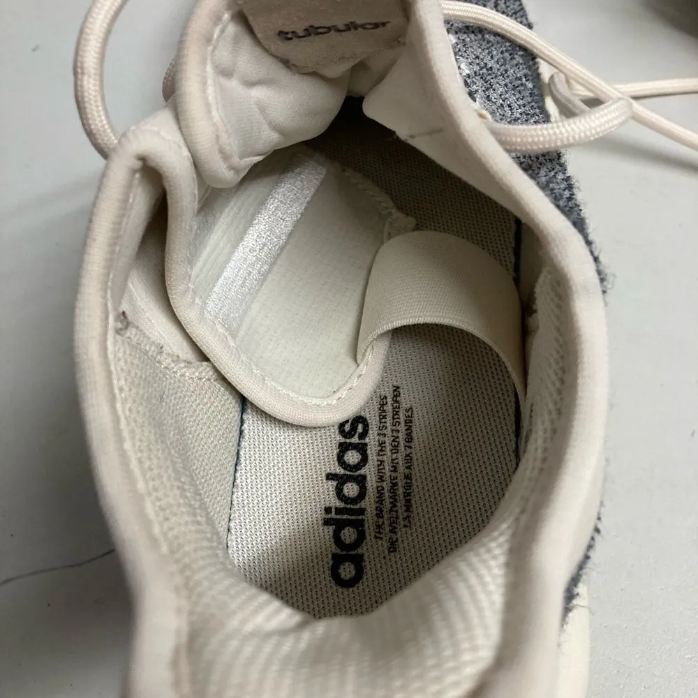 Adidas | Tubular, Women’s‎ Size 7, Blue/gray and white, tie closure - Image 5