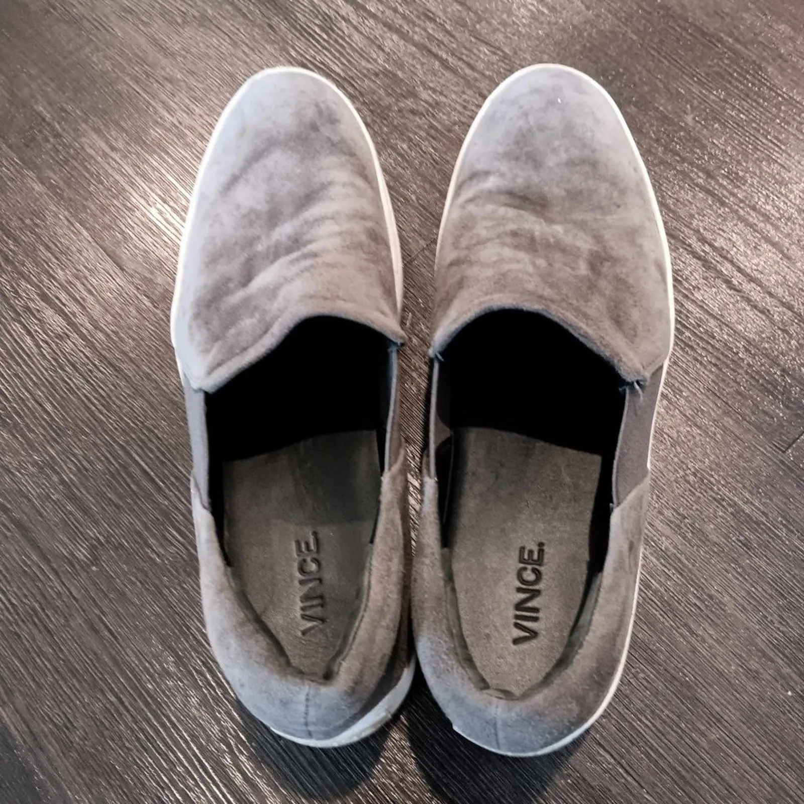 Vince Women's Suede Warren Slip On Sneaker Size 9M - Image 2