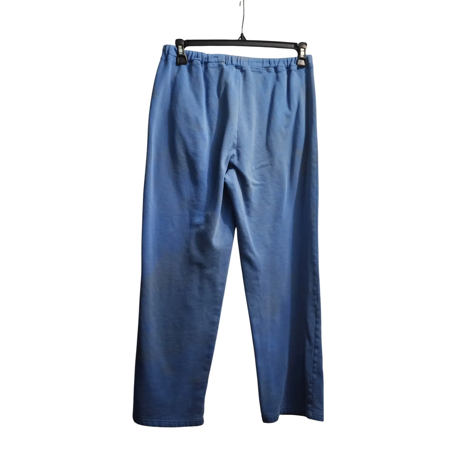 Kim Rogers Essentials Lounge Pants Womens M Blue Cotton Blend Sweatpants - Image 2