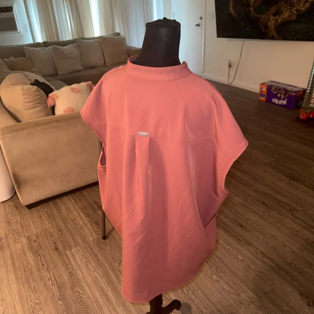 Figs Rafaela mauve pink XL top - Image 5