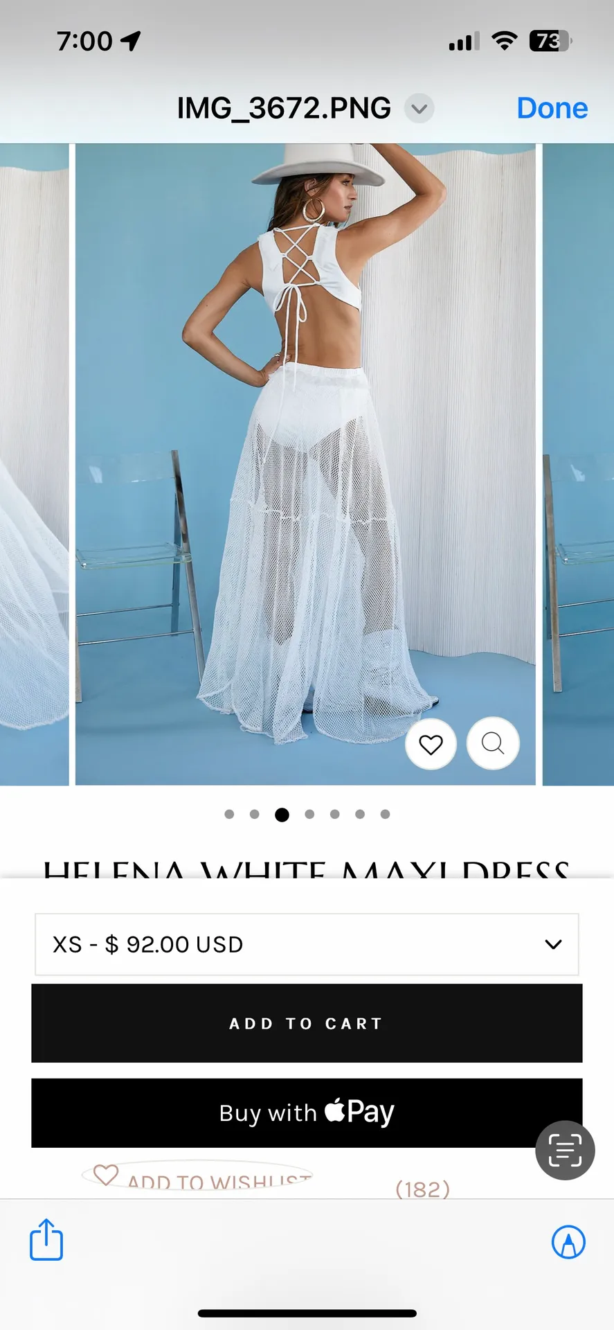 Crochet + Fringe Maxi Dress - Image 2