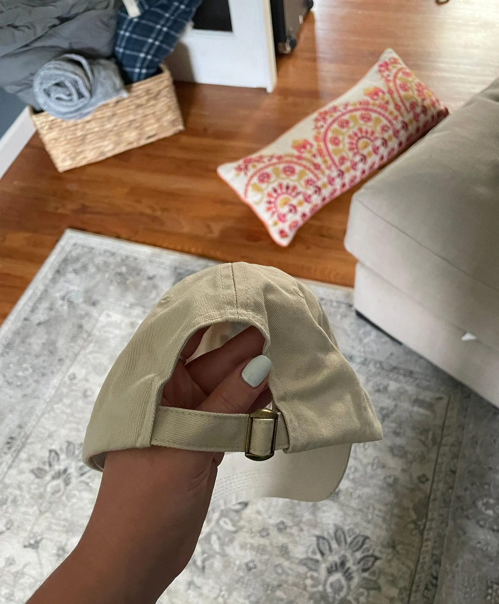 Tri Delta Sorority Hat Tan - Image 2