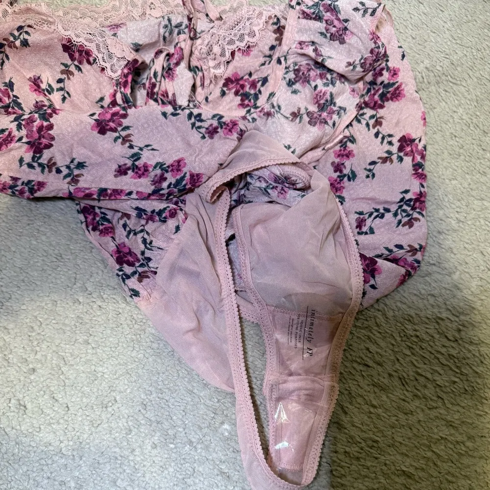 Intimately Free People Take It Away Bodysuit in‎ Pink/Rose Combo- Women’s size M - Image 9