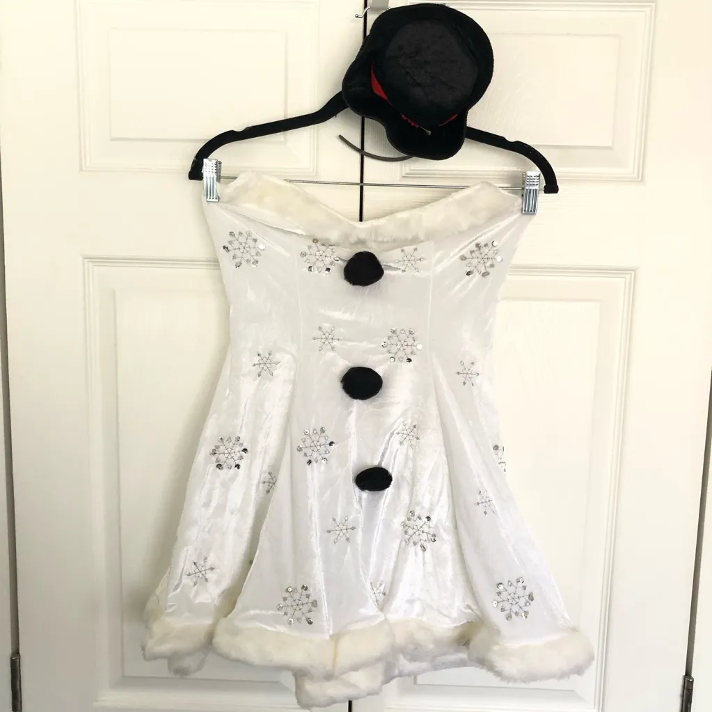 Leg Avenue Miss Winter Wonderland  Snowman Costume Size M/L - Image 2