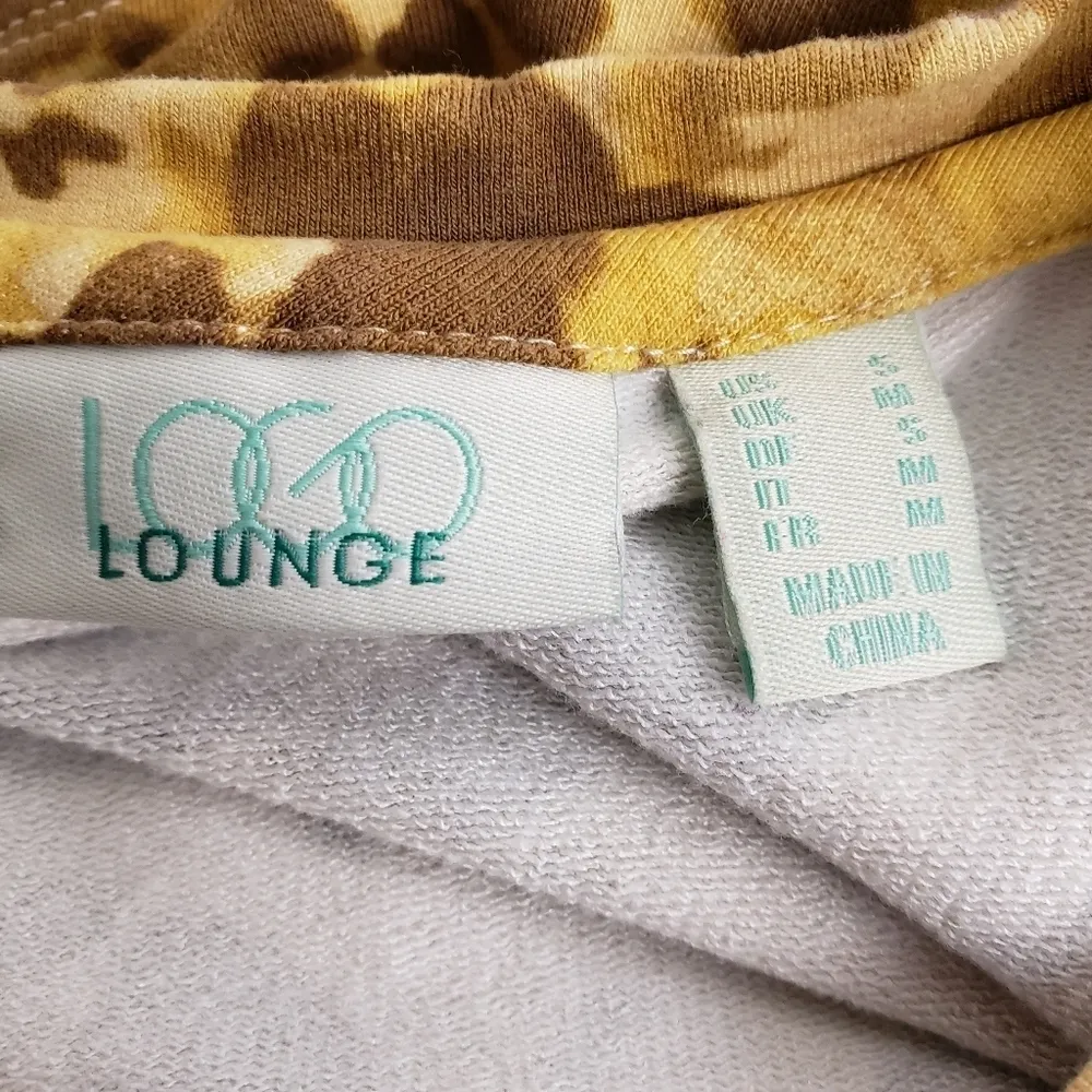 LOGO Lounge Print Terry Top - Image 4