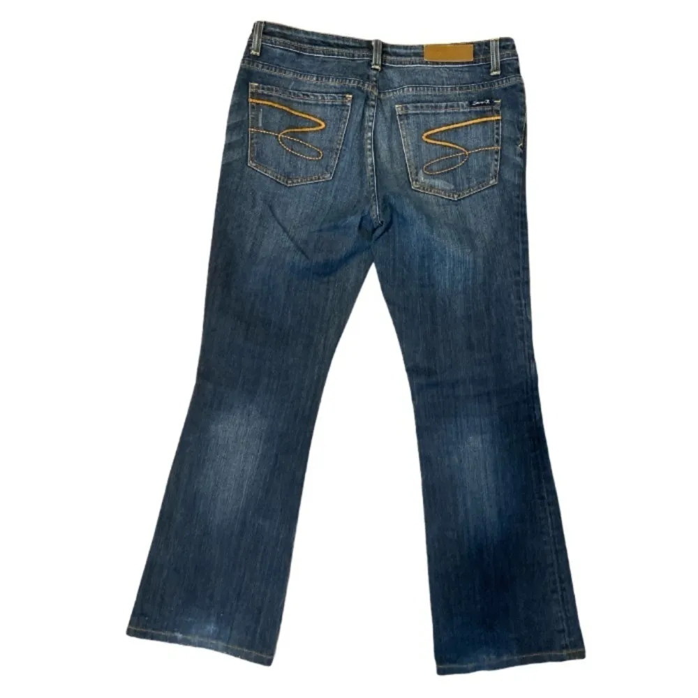 Seven 7 Premium Women’s Denim Medium Wash BootCut Jeans Size 32W - Image 2