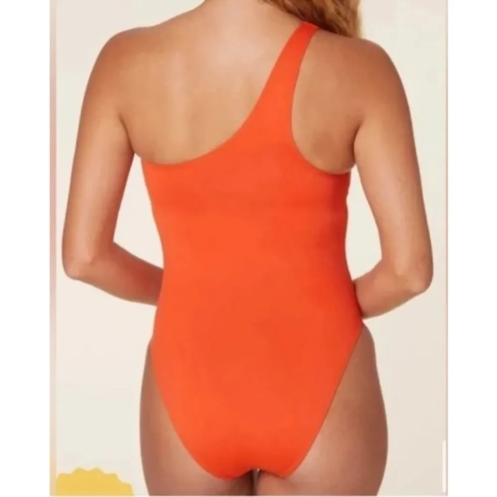Andie Swim The Nantucket One Piece In Siren Orange XXL NWT - Image 2