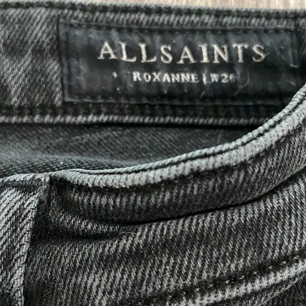 All Saints Roxanne Cropped High-Rise Skinny Jean - Image 8