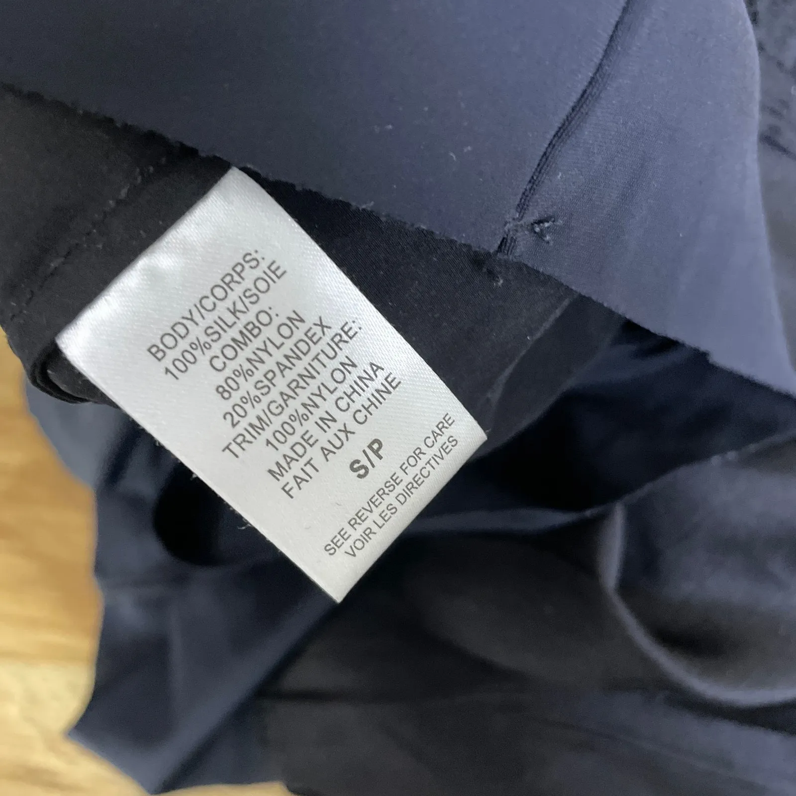 Cami NYC Silk Bodysuit Womens Small Black Lace Top Straps One Piece Sheer - Image 11