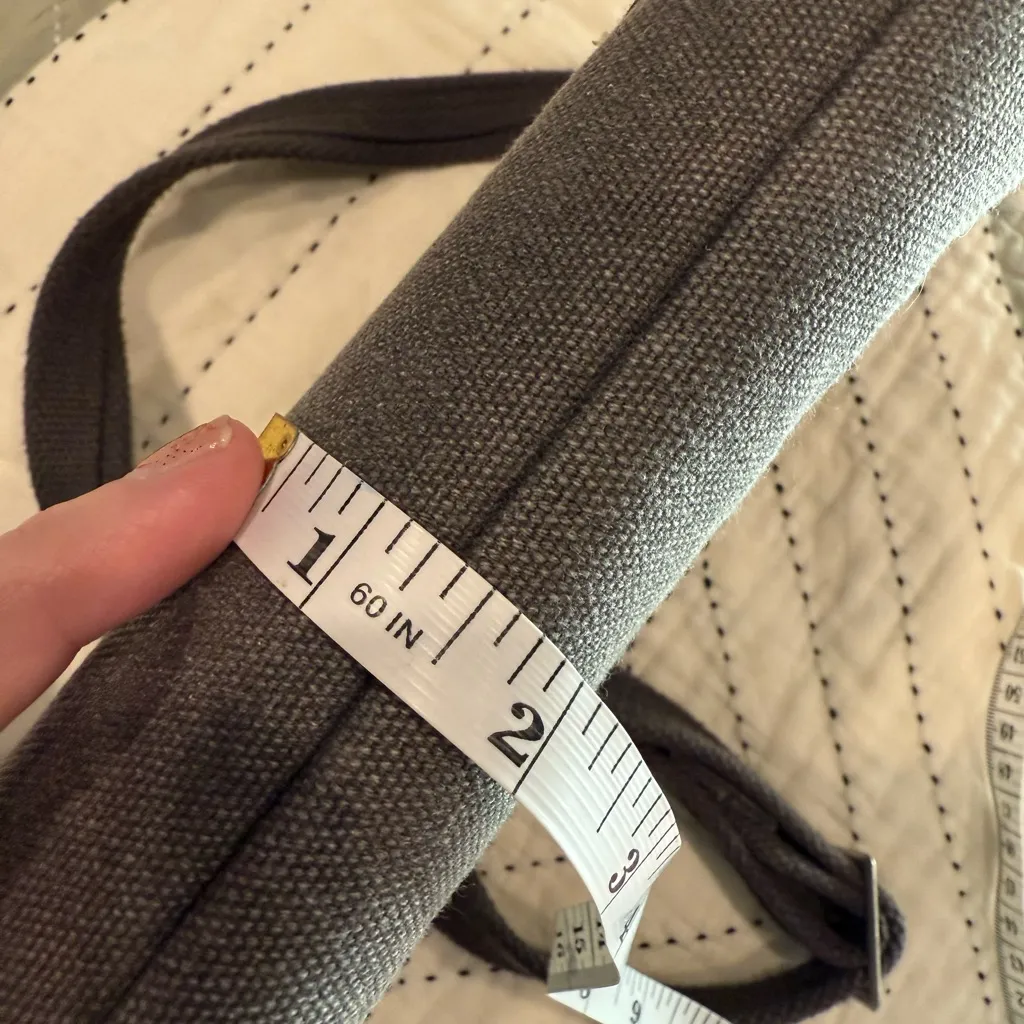 Travelon Charcoal crossbody bad adjustable - Image 9