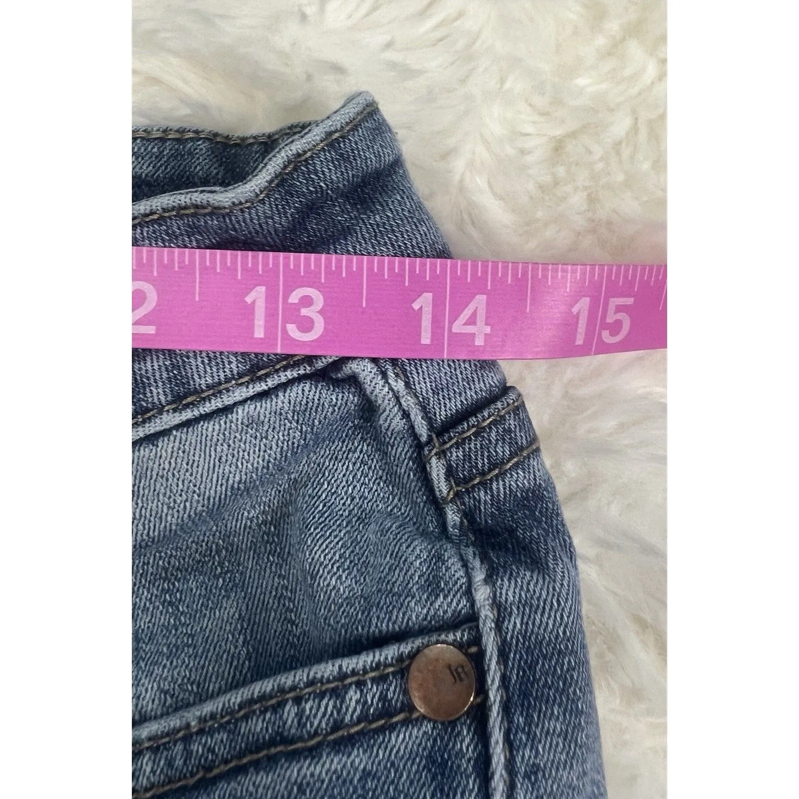 Judy Blue Womens sz 7/28 Distressed Denim Jeans - Image 10