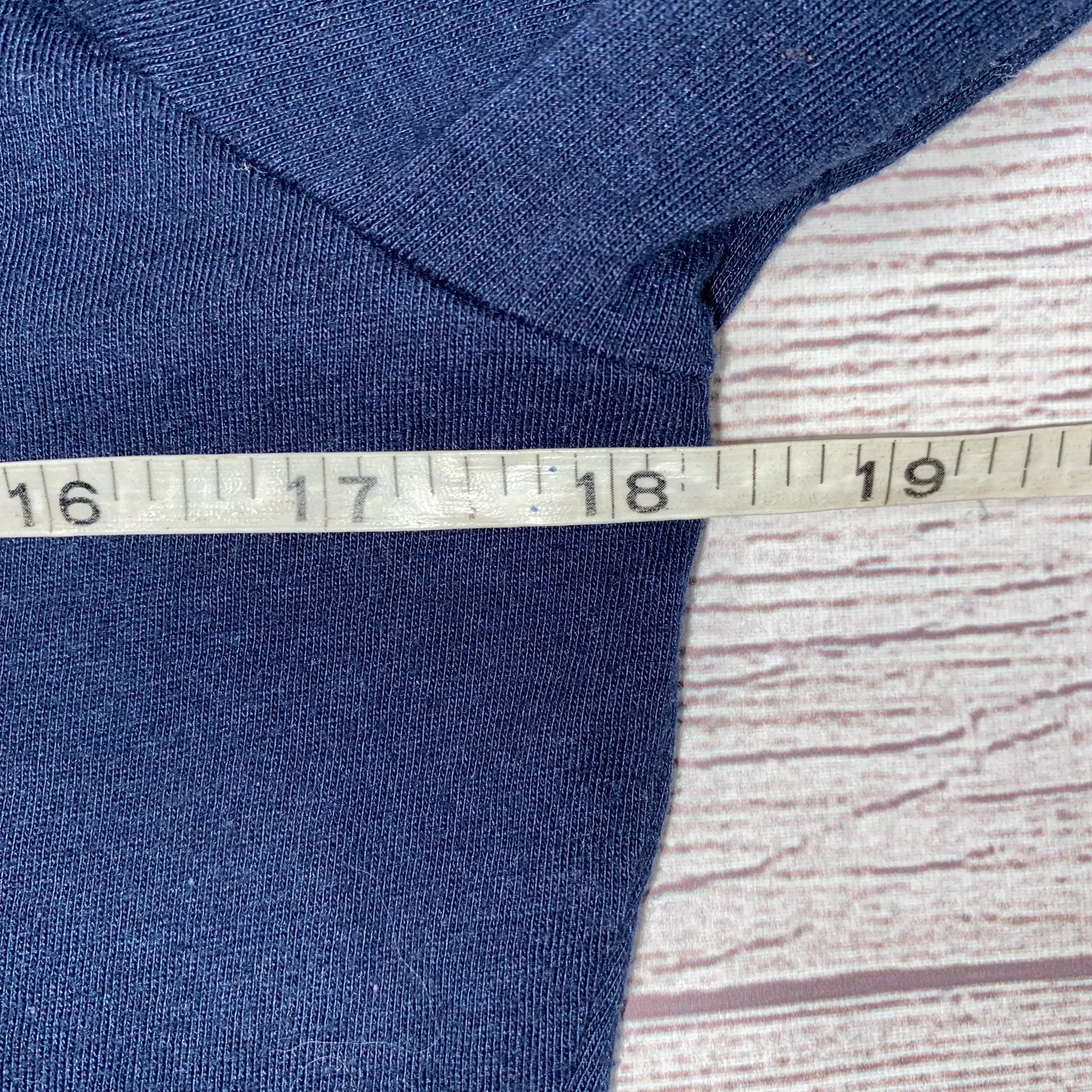 Nautica or nice Longsleeve vneck holiday nightgown navy blue sz medium - Image 6