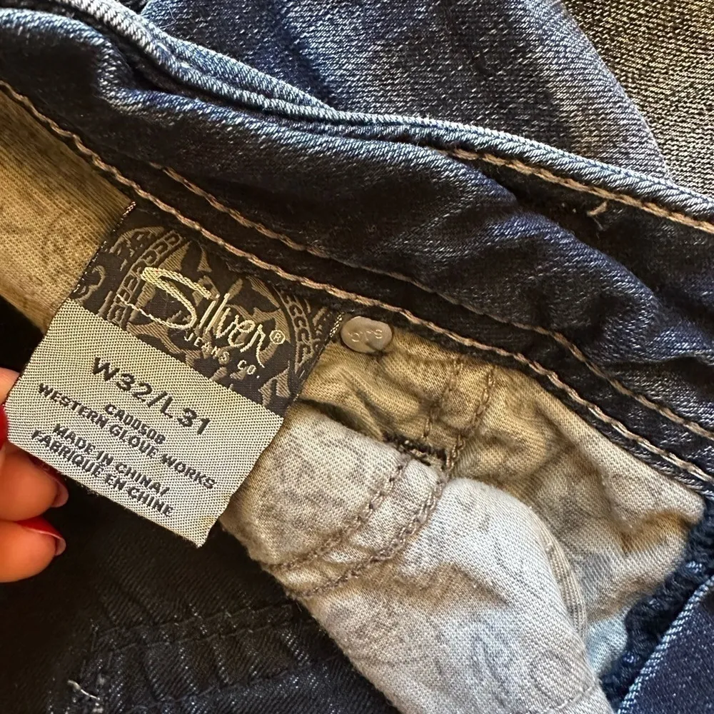 Silver Jeans Suki Low Rise Jeans W32 L31 - Image 7