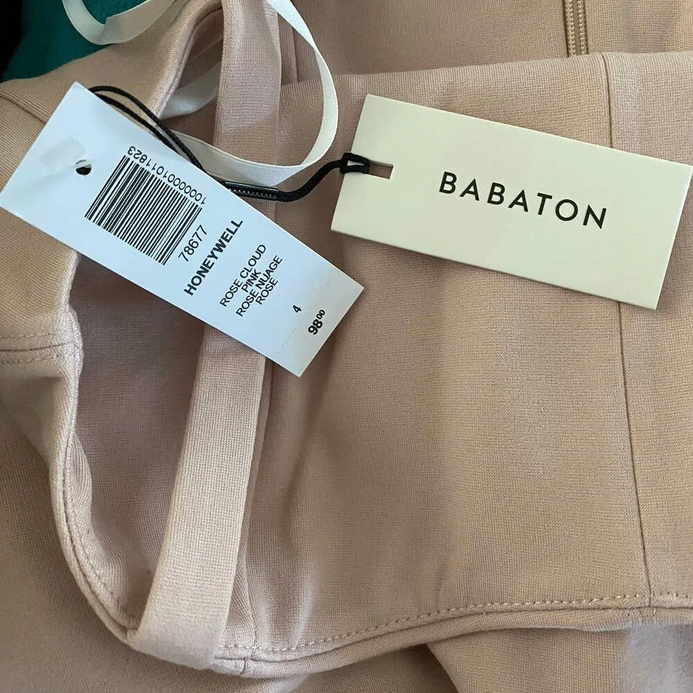 NEW Babaton Size 4 Honeywell Bustier Dress in Rose Cloud Pink Aritzia - Image 3