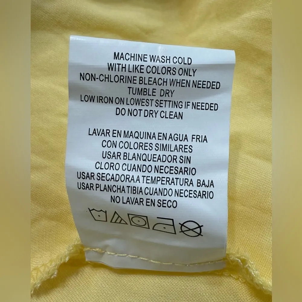 Copper Key Dress. Open eyelet with ruffles on top of dress. Tie waist. L… - Image 8