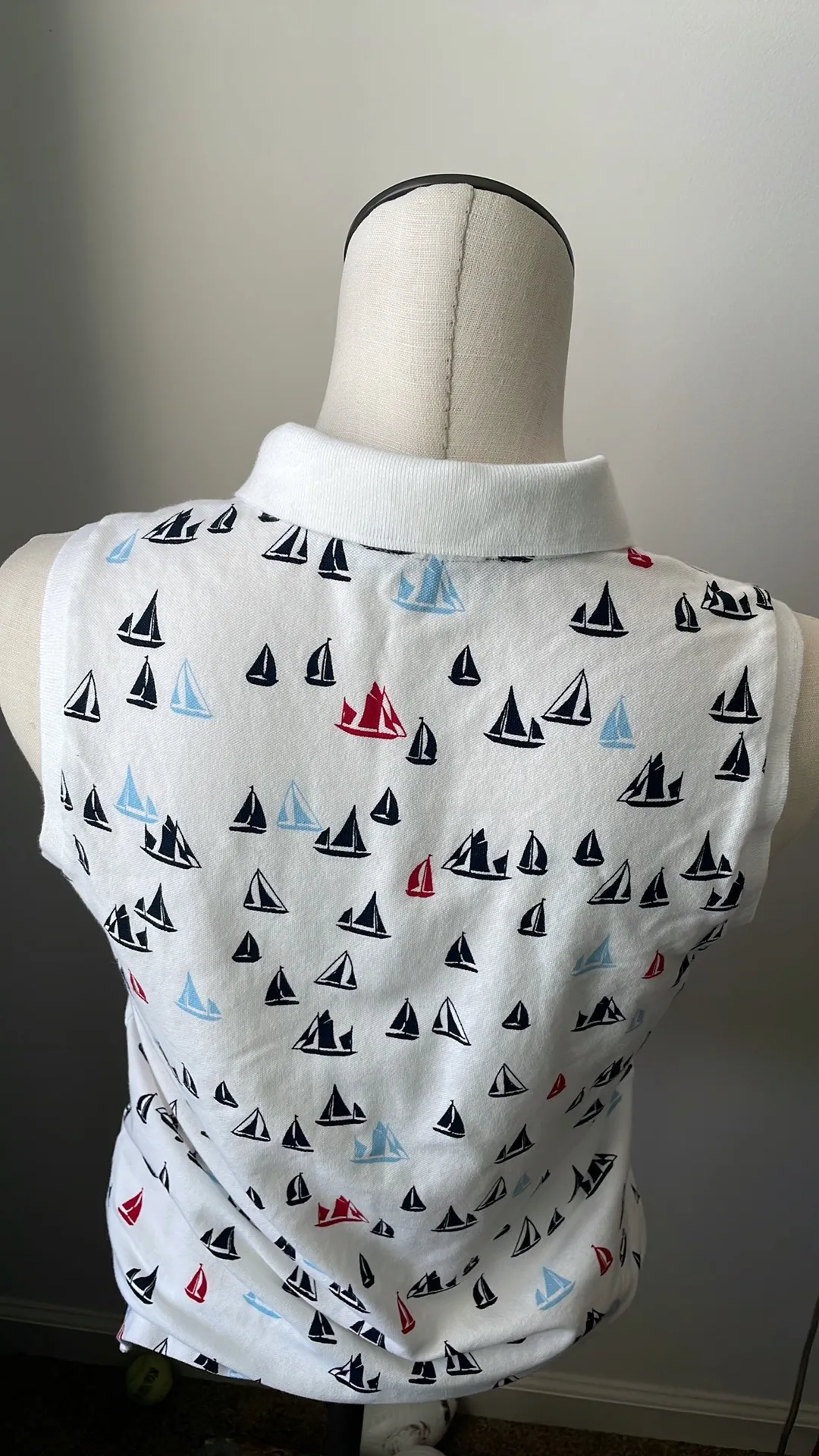 Tommy Hilfiger Sleeveless Polo Top - Image 7