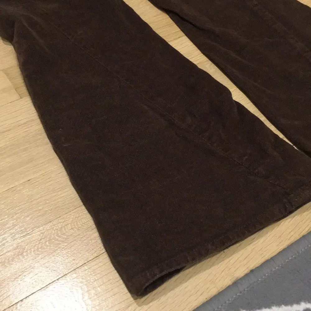 True Religion Brown Joey Big T Velvet skinny flare - Image 3