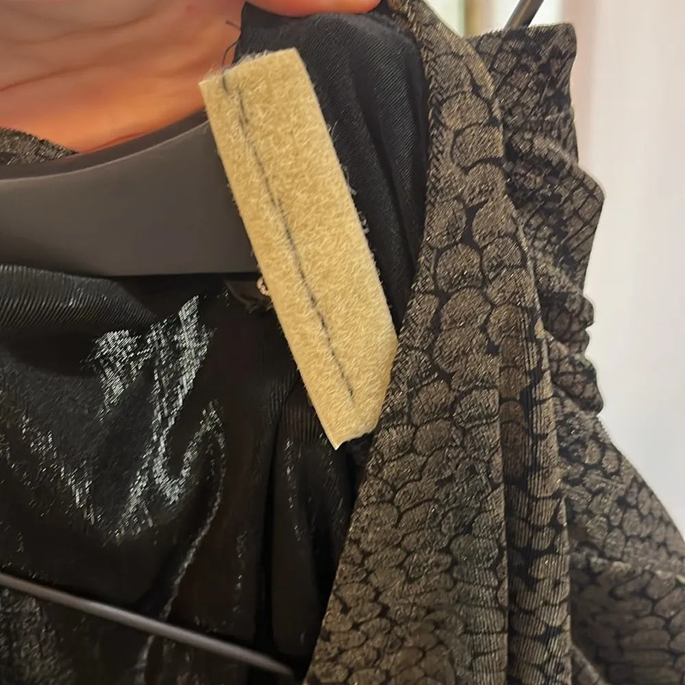 Vintage Carole Little Alligator Animal Print Button Down Shirt Blouse - Image 3