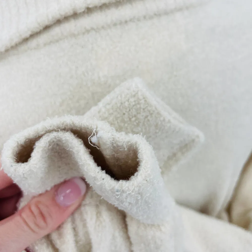 Spiritual Gangster Full-Zip Sweater Size Small Fuzzy Super Soft Sweater Cozy - Image 8