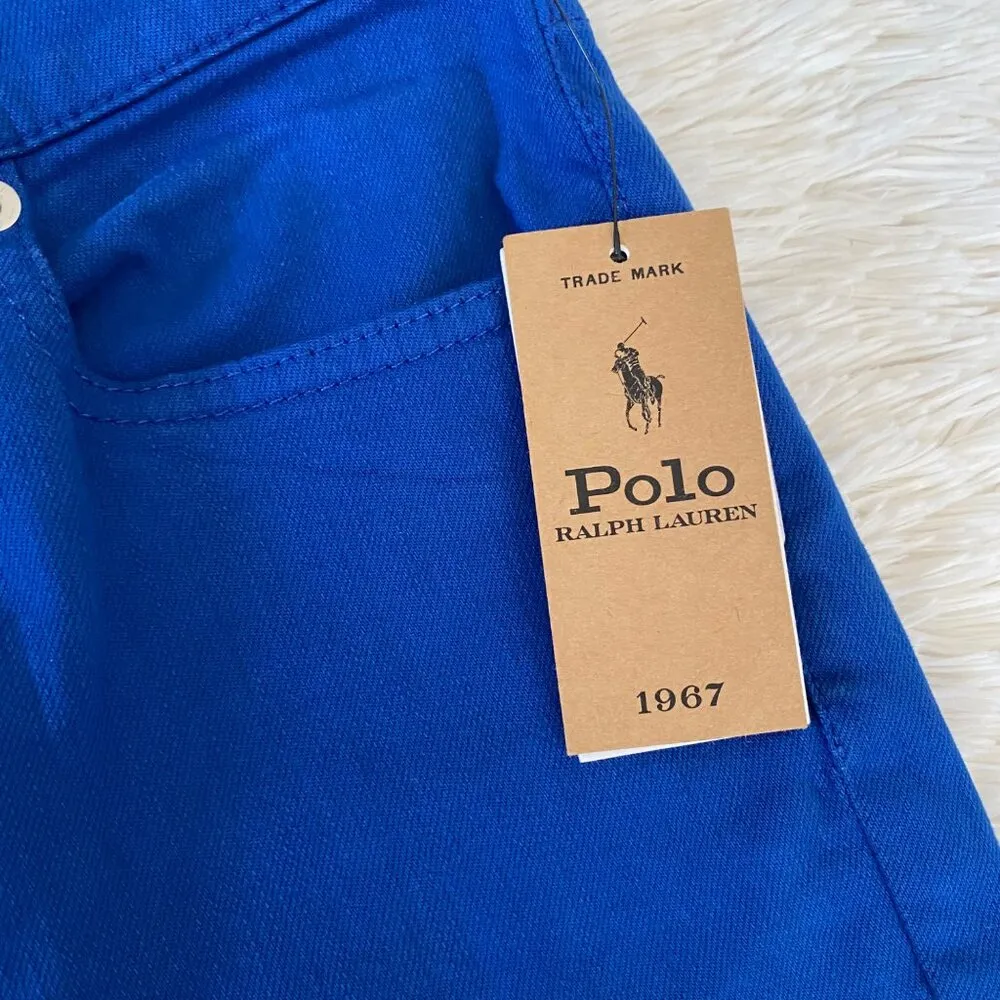 NWT Polo Ralph Lauren Tompkins Skinny High Rise Ankle Blue Jeans Size 25 - Image 12