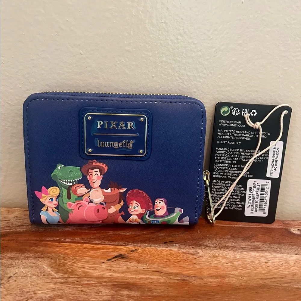 Loungefly Pixar Toy Story Ferris Wheel Movie Moment Zip Around Wallet - Image 3