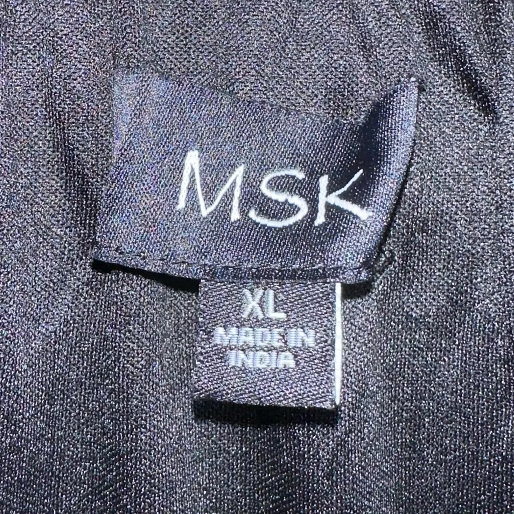 MSK Burgundy Metallic Waist - Image 5