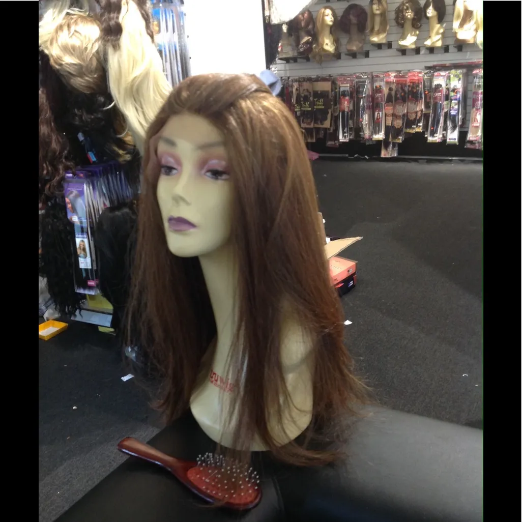 Auburn long Lacefront wig thick and silky New 2018 - Image 6