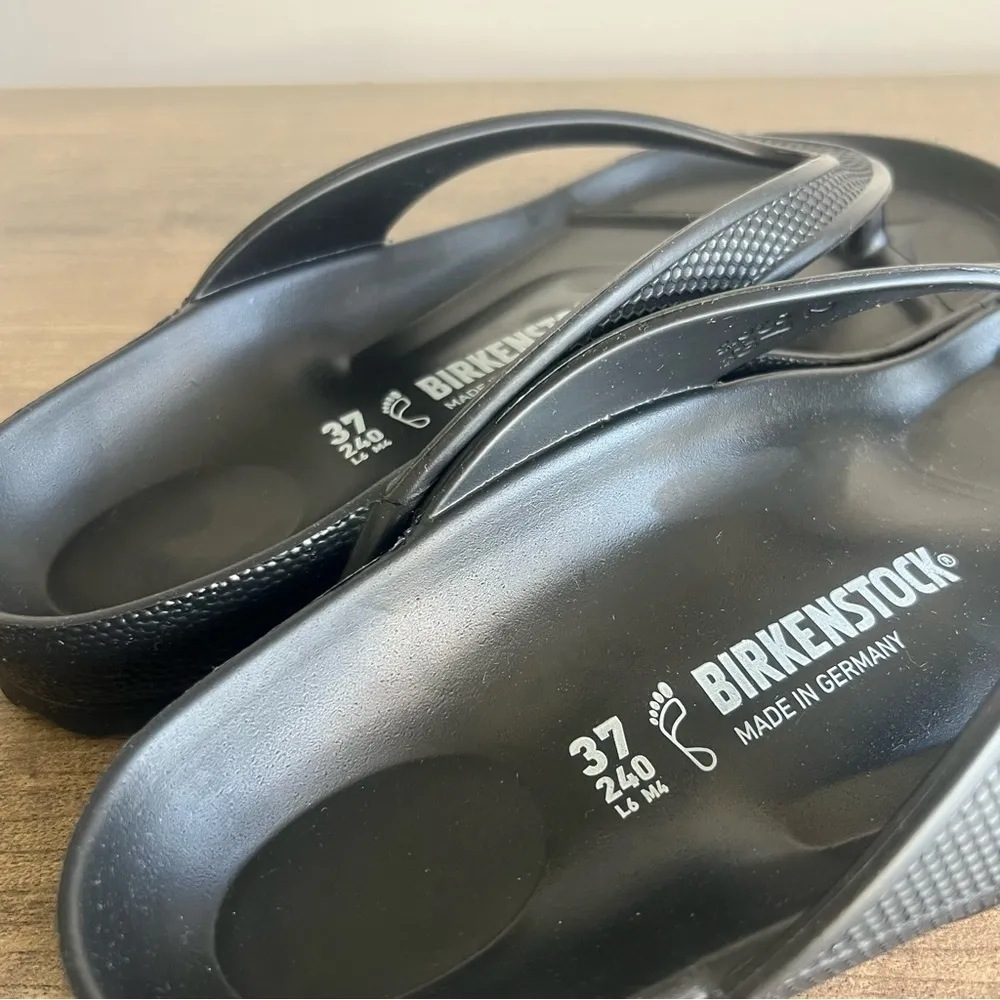 Birkenstock Honolulu EVA Black Women's Sandal Size 37 aka 6 #B1230 - Image 7