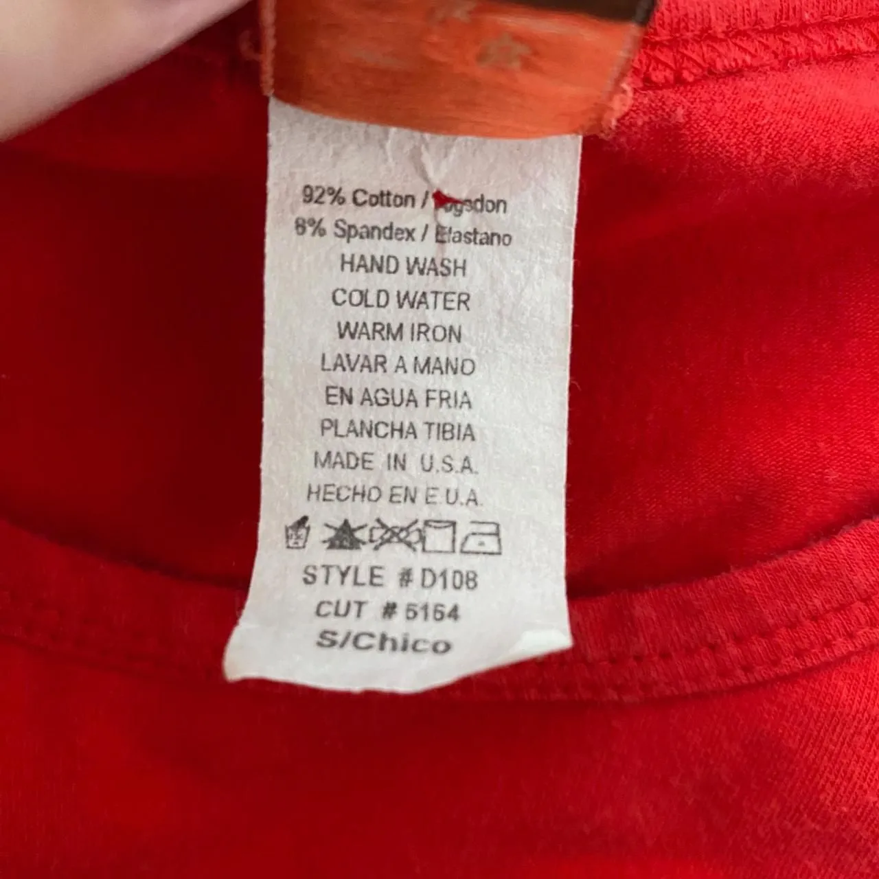 RARE 90s Venice Beach Red White Bodycon Lifeguard Mini Summer Shirt Dress S - Image 7