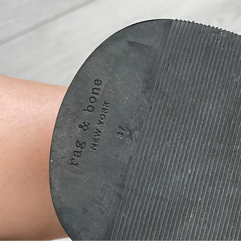 rag&bone Thong Sandals parker flip flops womens White size 37 minimalist resort - Image 6