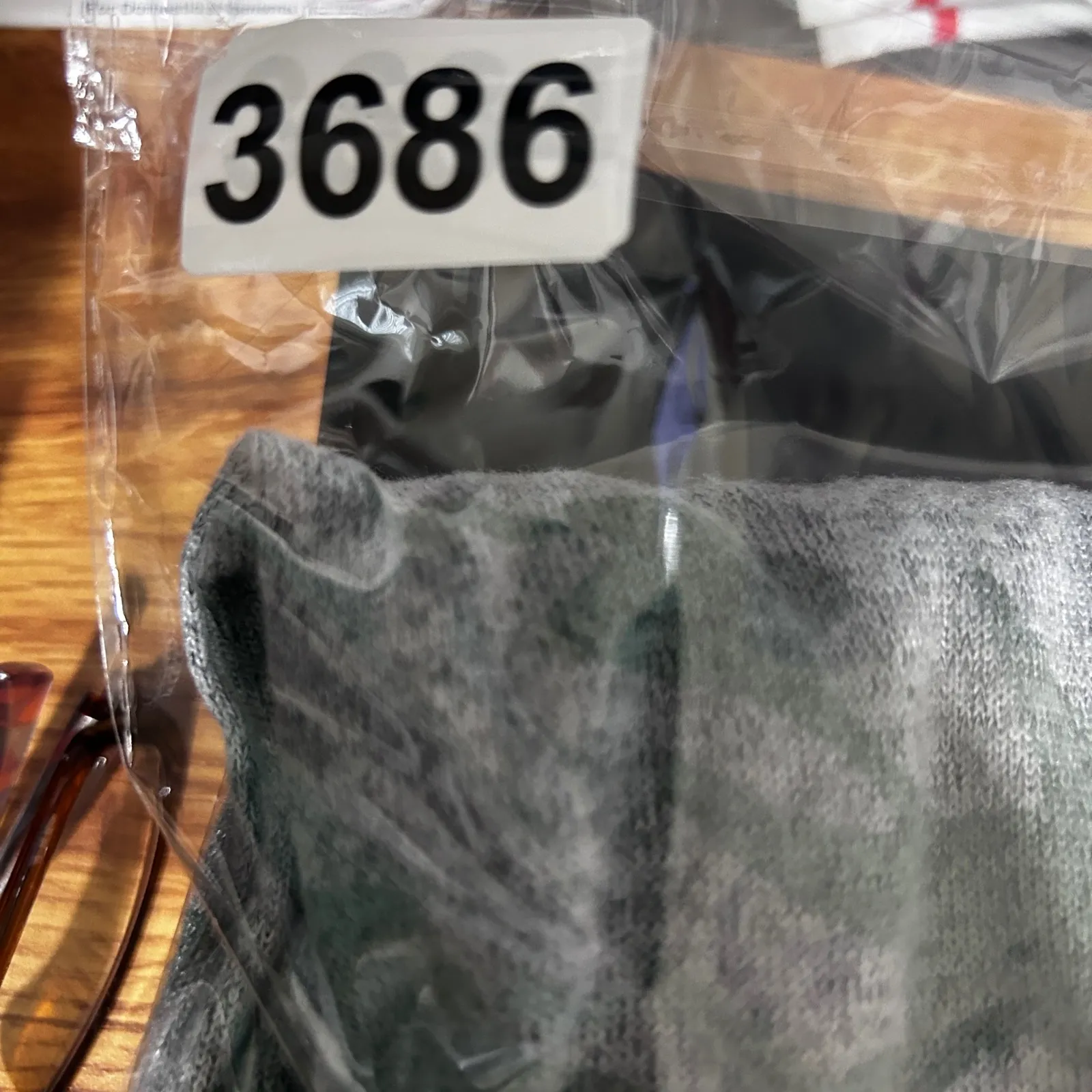 Boston Proper Womens‎ So Soft Camo Off Shoulder Top S Gray Green Edgy Y2K Grunge - Image 8