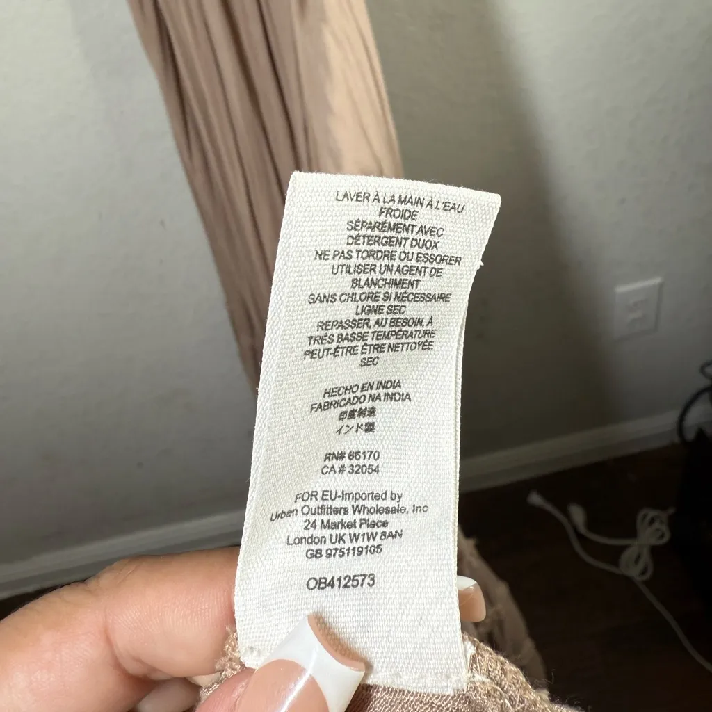 Free People Extratropical Shiny Dress Size Medium - Image 9